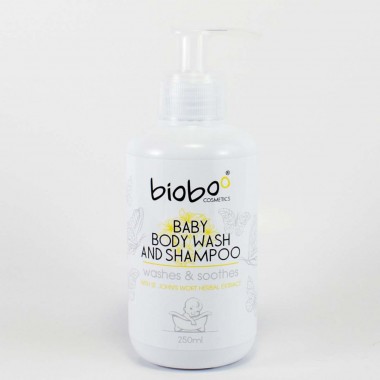 BABY BODY WASH AND SHAMPOO 250 ML