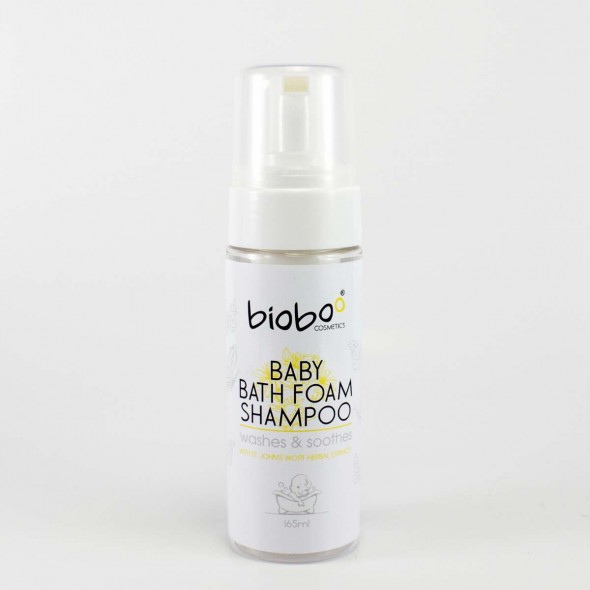 BABY BATH FOAM SHAMPOO 165 ML